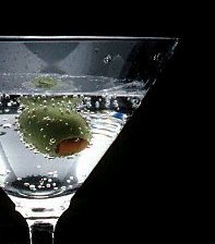 Send a drink, like this martini, with Rserving's 